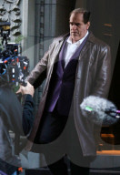 Colin Farrell is completely unrecognizable as he reprises role as Batman villain as he is seen for the FIRST TIME on set of "The Penguin"