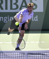 TENNIS - ATP in Indian Wells: Wawrinka eine Runde weiter