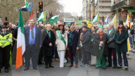 St Patrick's Day Parade London, UK