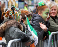 St Patrick's Day Parade London, UK