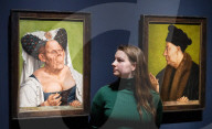 Press photocall for The Ugly Duchess: Beauty and Satire in the Renaissance exhibition at the National Gallery, London, UK.