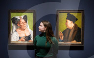 Press photocall for The Ugly Duchess: Beauty and Satire in the Renaissance exhibition at the National Gallery, London, UK.