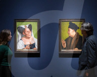 Press photocall for The Ugly Duchess: Beauty and Satire in the Renaissance exhibition at the National Gallery, London, UK.