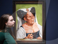 Press photocall for The Ugly Duchess: Beauty and Satire in the Renaissance exhibition at the National Gallery, London, UK.