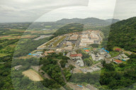 NEWS - Die im Bau befindliche Ishigaki-Garnison der Ground Self-Defense Force auf der Insel Ishigaki in der Präfektur Okinawa