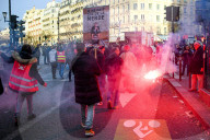NEWS - Demonstration gegen die Rentenreform in Paris