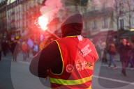 NEWS - Demonstration gegen die Rentenreform in Paris