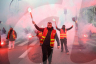 NEWS - Demonstration gegen die Rentenreform in Paris