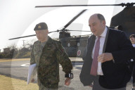 Defence Secretary Ben Wallace visits JGSDF 1 Airborne Brigade