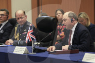 Defence Secretary Ben Wallace at Japan's MoD Headquarters