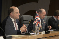 Defence Secretary Ben Wallace at Japan's MoD Headquarters