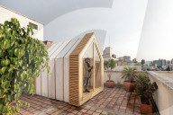 FEATURE - Zusätzlicher Raum für die Wohnung, der sich wie eine Ziehharmonika zusammenfalten lässt