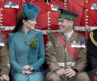 William und Catherine bei der St. Patrick's Day Parade in Aldershot