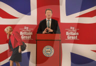 Reform Party press conference in London, UK