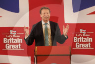 Reform Party press conference in London, UK