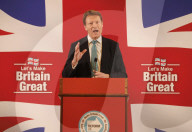 Reform Party press conference in London, UK