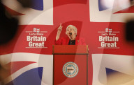 Reform Party press conference in London, UK