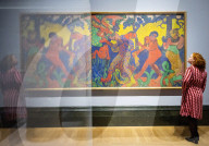 After Impressionism: Inventing Modern Art - an exhibition at the The National Gallery, London, UK.