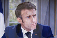 NEWS - Der französische Präsident Emmanuel Macron spricht bei TF1 über die Rentenreform