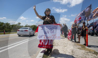 NEWS - USA: Trump-AnhÃ¤nger in Mar-a-Lago