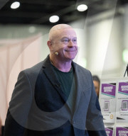 Ross Kemp speaks at Business Innovation & Corporate Wellbeing Expo at ExCel, London, UK.