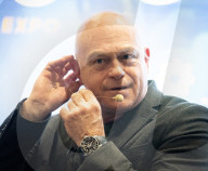 Ross Kemp speaks at Business Innovation & Corporate Wellbeing Expo at ExCel, London, UK.