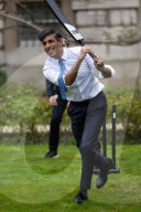 The Prime Minister Rishi Sunak welcomes the World Cup winning cricketers
