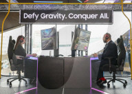 The Foreign Secretary James Cleverly attends ITS launch at Samsung