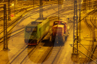 NEWS - Super-Streiktag in Deutschland: Am grössten Güterbahnhof Europas in Maschen werden keine Güterzüge zusammengekoppelt oder abgefertigt