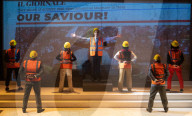 Berlusconi A New Musical, by Ricky Simmonds & Simon Vaughan at Southwark Playhouse, London, UK.