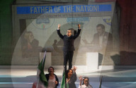 Berlusconi A New Musical, by Ricky Simmonds & Simon Vaughan at Southwark Playhouse, London, UK.