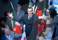 Berlusconi A New Musical, by Ricky Simmonds & Simon Vaughan at Southwark Playhouse, London, UK.