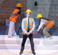 Berlusconi A New Musical, by Ricky Simmonds & Simon Vaughan at Southwark Playhouse, London, UK.