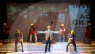 Berlusconi A New Musical, by Ricky Simmonds & Simon Vaughan at Southwark Playhouse, London, UK.