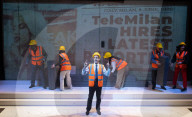Berlusconi A New Musical, by Ricky Simmonds & Simon Vaughan at Southwark Playhouse, London, UK.