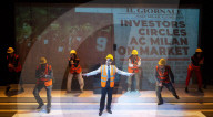 Berlusconi A New Musical, by Ricky Simmonds & Simon Vaughan at Southwark Playhouse, London, UK.