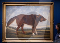 Portraits of Dogs from Gainsborough to Hockney at The Wallace Collection, Hertford House, Manchester Square, London, UK.