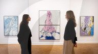 Thaddaeus Ropac gallery new exhibition opening, London, UK.