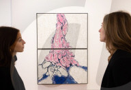Thaddaeus Ropac gallery new exhibition opening, London, UK.