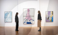 Thaddaeus Ropac gallery new exhibition opening, London, UK.