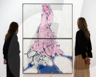 Thaddaeus Ropac gallery new exhibition opening, London, UK.