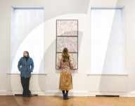 Thaddaeus Ropac gallery new exhibition opening, London, UK.