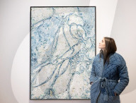 Thaddaeus Ropac gallery new exhibition opening, London, UK.