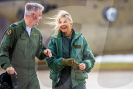 ROYALS -  Königin Maxima besucht den Fliegerhorst Gilze-Rijen