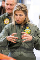 ROYALS -  Königin Maxima besucht den Fliegerhorst Gilze-Rijen