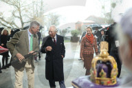 ROYALS -  König Charles besucht das Ökodorf Brodowin im brandenburgischen Chorin