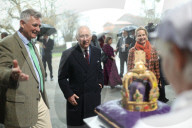 ROYALS -  König Charles besucht das Ökodorf Brodowin im brandenburgischen Chorin