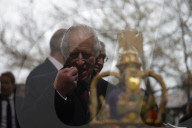 ROYALS -  König Charles besucht das Ökodorf Brodowin im brandenburgischen Chorin