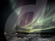 FEATURE - Nordlichter im Dorf Abisko am schwedischen Polarkreis