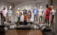 Press photocall Fall in Love and Be More Tender exhibition at the William Morris Gallery, London, UK.
